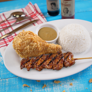 Chicken and Chicken Kebab Meal