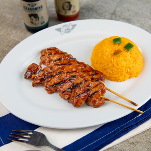 Kebab with Java Rice
