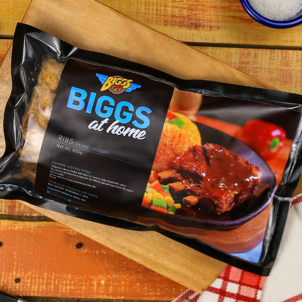 BIGGS at Home: Ribs