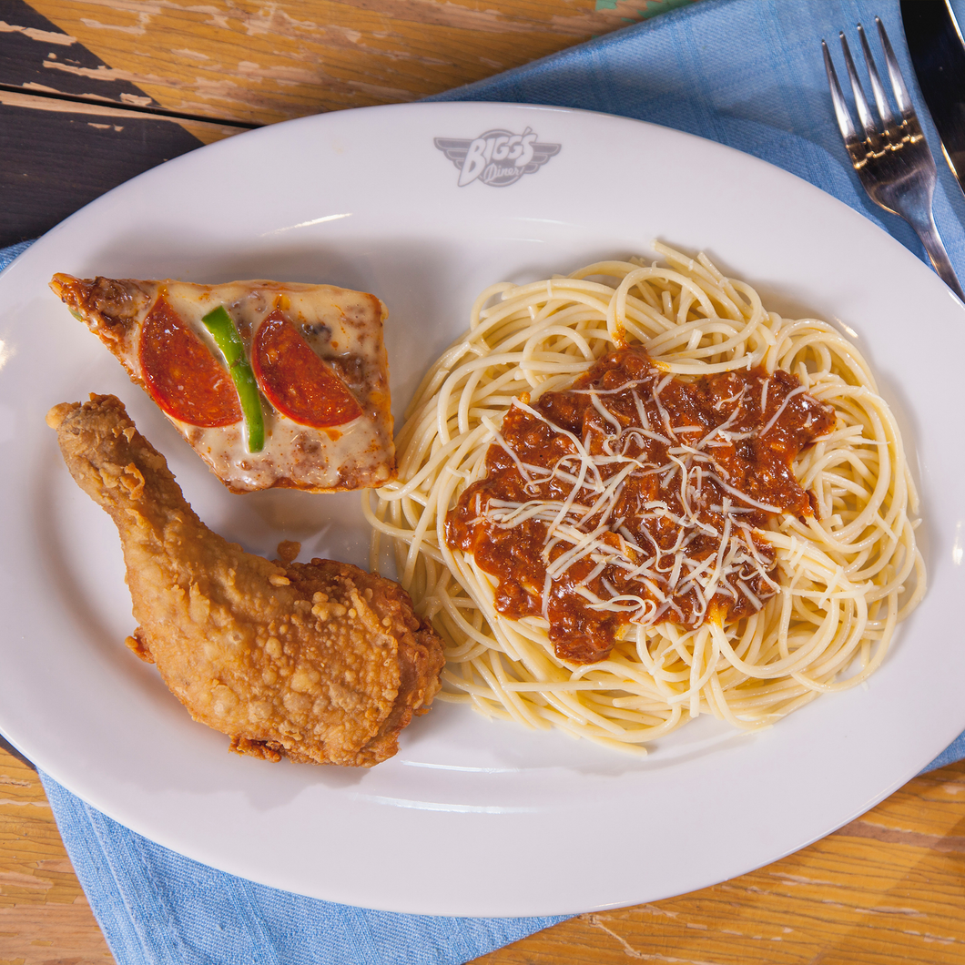BIGGS Spaghetti Platter